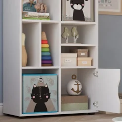 Kinderregal Estell Weiß 71 x 148.4 cm Vicco