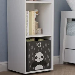 Kinderregal Estell Weiß 36.2 x 107.6 cm 3 Fächer Vicco