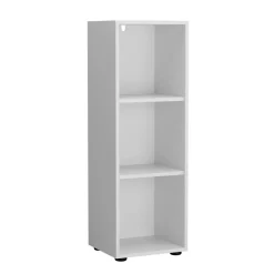 Kinderregal Estell Weiß 36.2 x 107.6 cm 3 Fächer Vicco