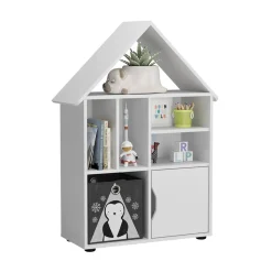 Kinderregal Estell Weiß 71 x 112.2 cm Vicco