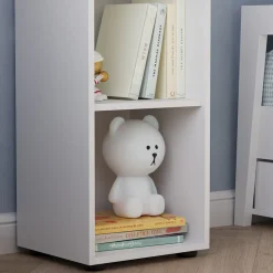 Kinderregal Estell Weiß 36.2 x 72.9 cm 2 Fächer Vicco