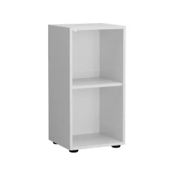 Kinderregal Estell Weiß 36.2 x 72.9 cm 2 Fächer Vicco