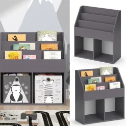 Kinderregal Luigi Grau 72 x 79 cm Vicco