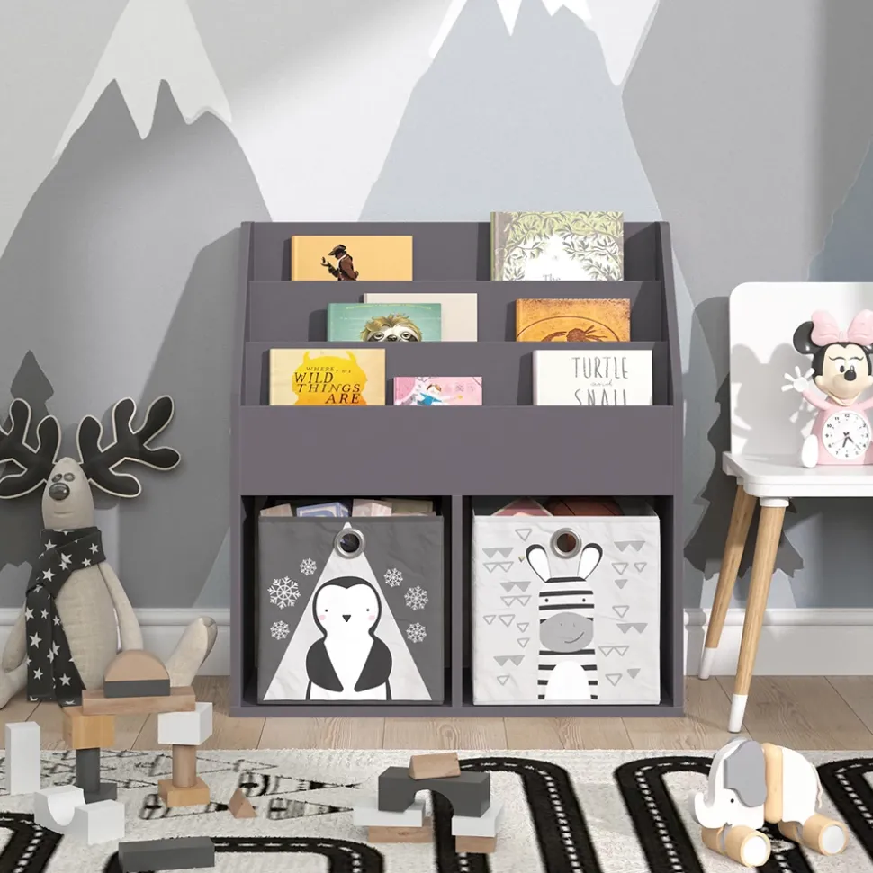 Kinderregal Luigi Grau 72 x 79 cm Vicco