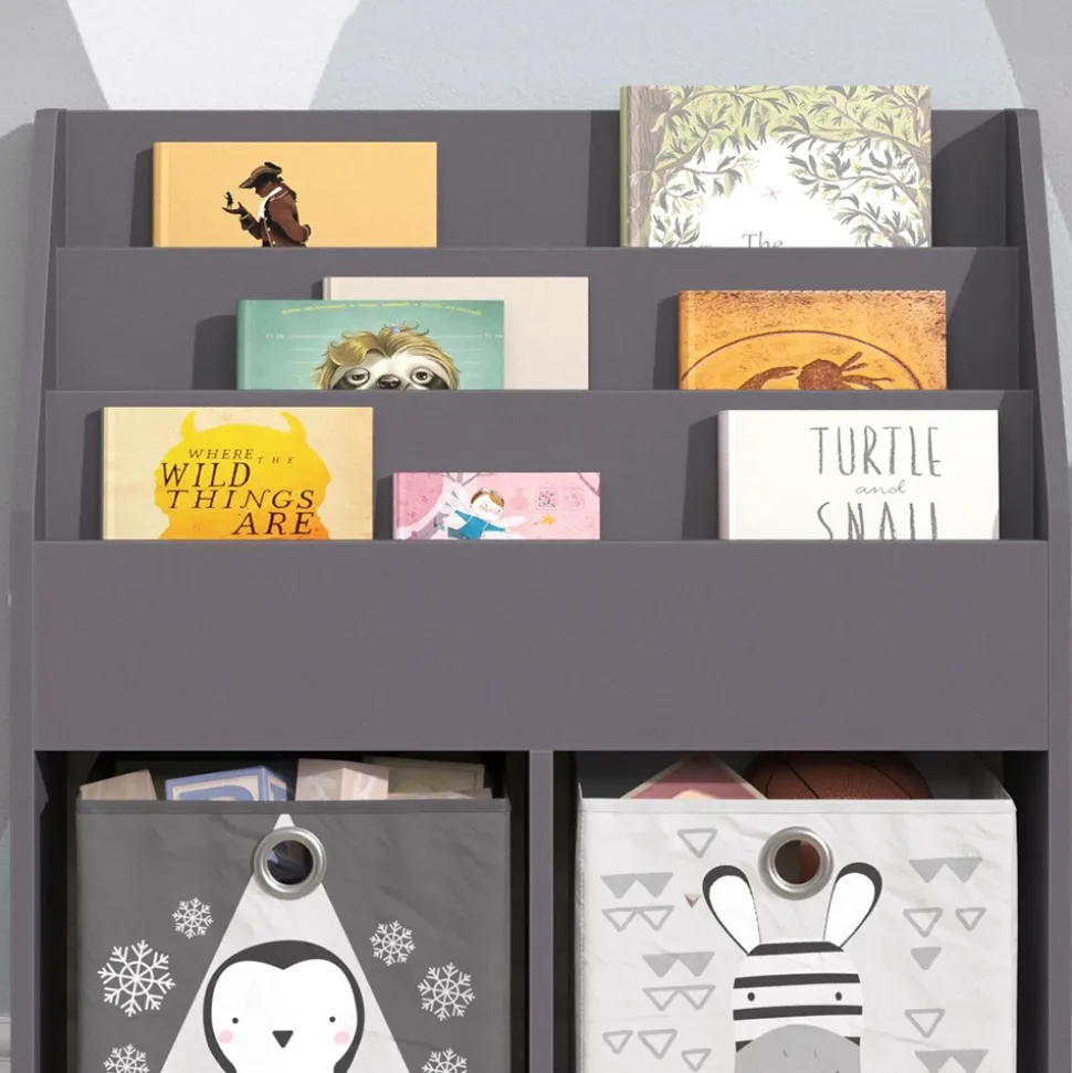 Kinderregal Luigi Grau 72 x 79 cm Vicco