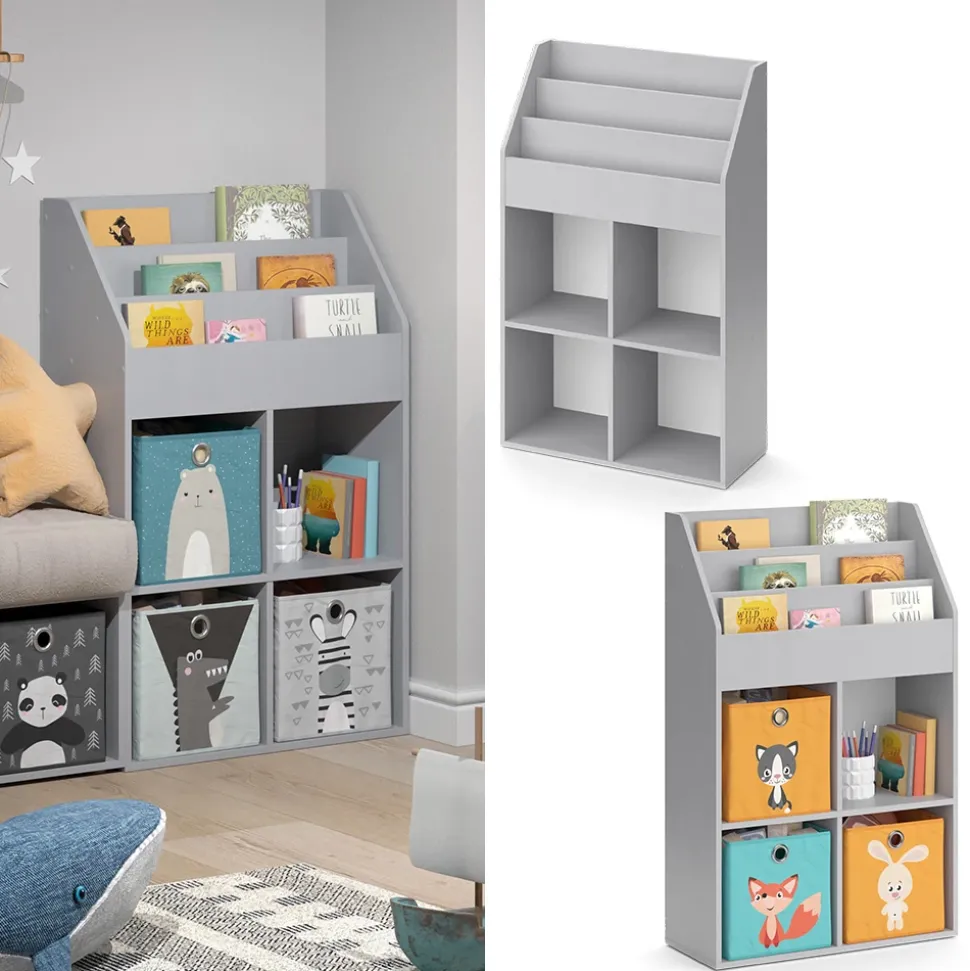 Kinderregal Luigi Grau 72 x 114.2 cm Vicco