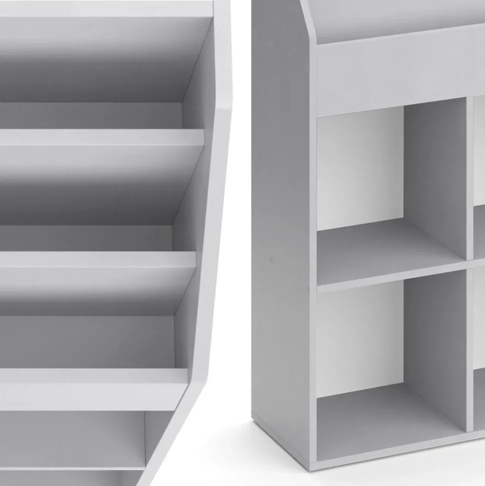 Kinderregal Luigi Grau 72 x 114.2 cm Vicco