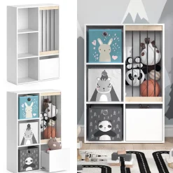 Kinderregal Luigi Weiß 29.2 x 107.8 cm Vicco