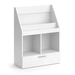 Kinderregal Luigi Weiß 72 x 96.2 cm mit Schublade Vicco
