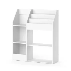Kinderregal Luigi Weiß 100.4 x 114.2 cm ohne Faltboxen Vicco