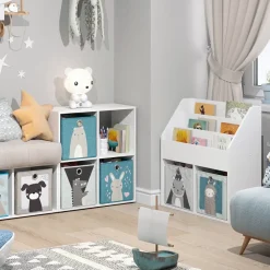 Kinderregal Luigi Weiß 72 x 79 cm Ohne Faltboxen Vicco