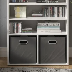 Kinderregal Luigi Weiß 72 x 90.2 cm 2 Fächer Vicco