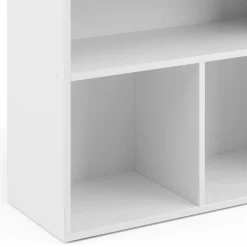Kinderregal Luigi Weiß 72 x 90.2 cm 2 Fächer Vicco