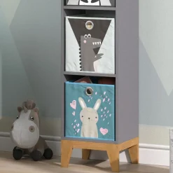 Kinderregal Malia Grau 35.2 x 159.5 cm Vicco