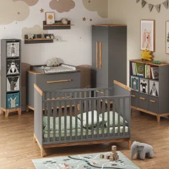 Kinderregal Malia Grau/Artisan 98.4 x 113.4 cm Vitalispa