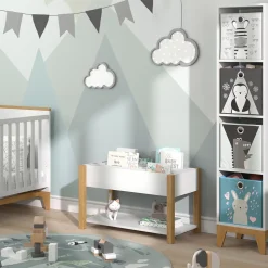 Kinderregal Malia Weiß 80 x 46 cm Vitalispa