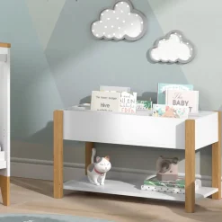 Kinderregal Malia Weiß 80 x 46 cm Vitalispa