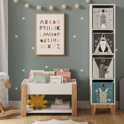 Kinderregal Malia Weiß/Artisan 80 x 46 cm Vitalispa