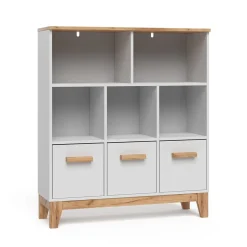 Kinderregal Malia Weiß/Artisan 98.4 x 113.4 cm Vitalispa