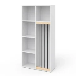 Kinderregal Marvin Weiß 72 x 143 cm Vicco