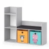 Kindersitzbank Luigi Grau 107.2 x 88.6 cm mit 2 Faltboxen opt.2 Vicco