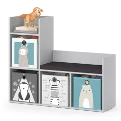 Kindersitzbank Luigi Grau 107.2 x 88.6 cm Vicco