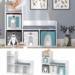 Kindersitzbank Luigi Weiß 107.2 x 88.6 cm Vicco