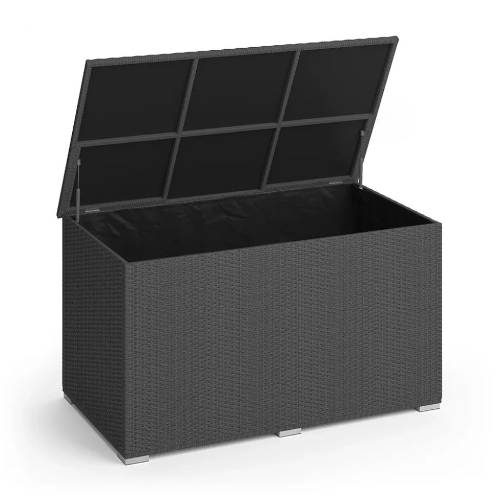 Kissenbox Anthrazit 146 x 80 cm OK-Living