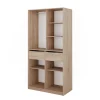 Kleiderschrank Elmo Sonoma 100 x 200 cm mit 2 Schubladen Vicco
