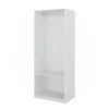Kleiderschrank Elmo Weiß 80 x 200 cm Vicco