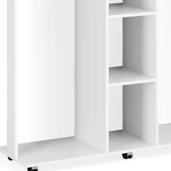 Kleiderschrank Robbie Weiß 130 x 120 cm Vicco