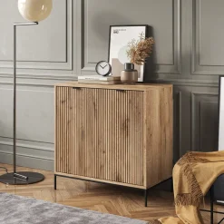 Kommode Eliza Viking Oak 42 x 81.2 cm mit 2 Türen Vicco