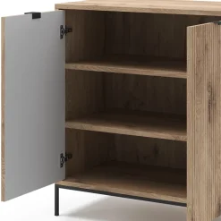 Kommode Eliza Viking Oak 42 x 81.2 cm mit 2 Türen Vicco