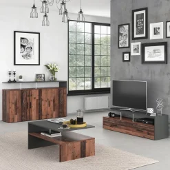 Kommode Amato Antikholz 35 x 91.6 cm Vicco