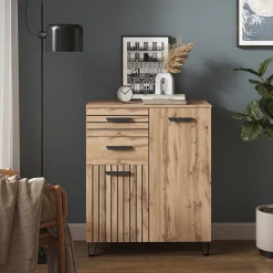 Kommode Amber Braun 38 x 100 cm Vicco