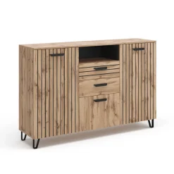 Kommode Amber Braun 38 x 100 cm Vicco