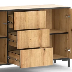 Kommode Hatto Eiche 124 x 69.6 cm Vicco