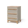 Kommode Malia Cashmere 60 x 88 cm mit 3 Schubladen Vitalispa