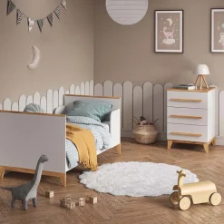 Kommode Malia Weiß 53.4 x 88 cm Vitalispa