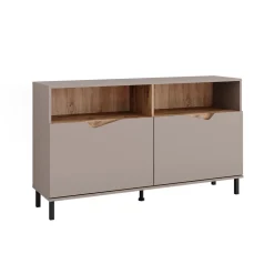 Kommode Marelle Greige/Artisan 140 x 81.3 cm mit 2 Türen Vicco
