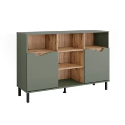 Kommode Marelle Grün/Artisan 120 x 81.3 cm mit 2 Türen Vicco