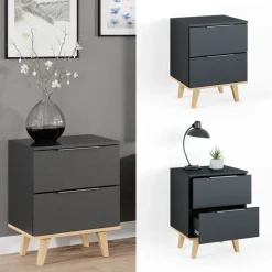 Kommode Nautica Anthrazit 46 x 61 cm Vicco