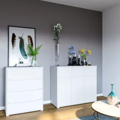 Kommode Ruben Weiß 48 x 101.6 cm Vicco