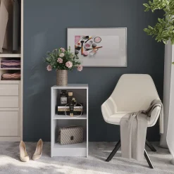 Kommode Sherry Weiß/Weiß Hochglanz 40.2 x 76 cm Vicco