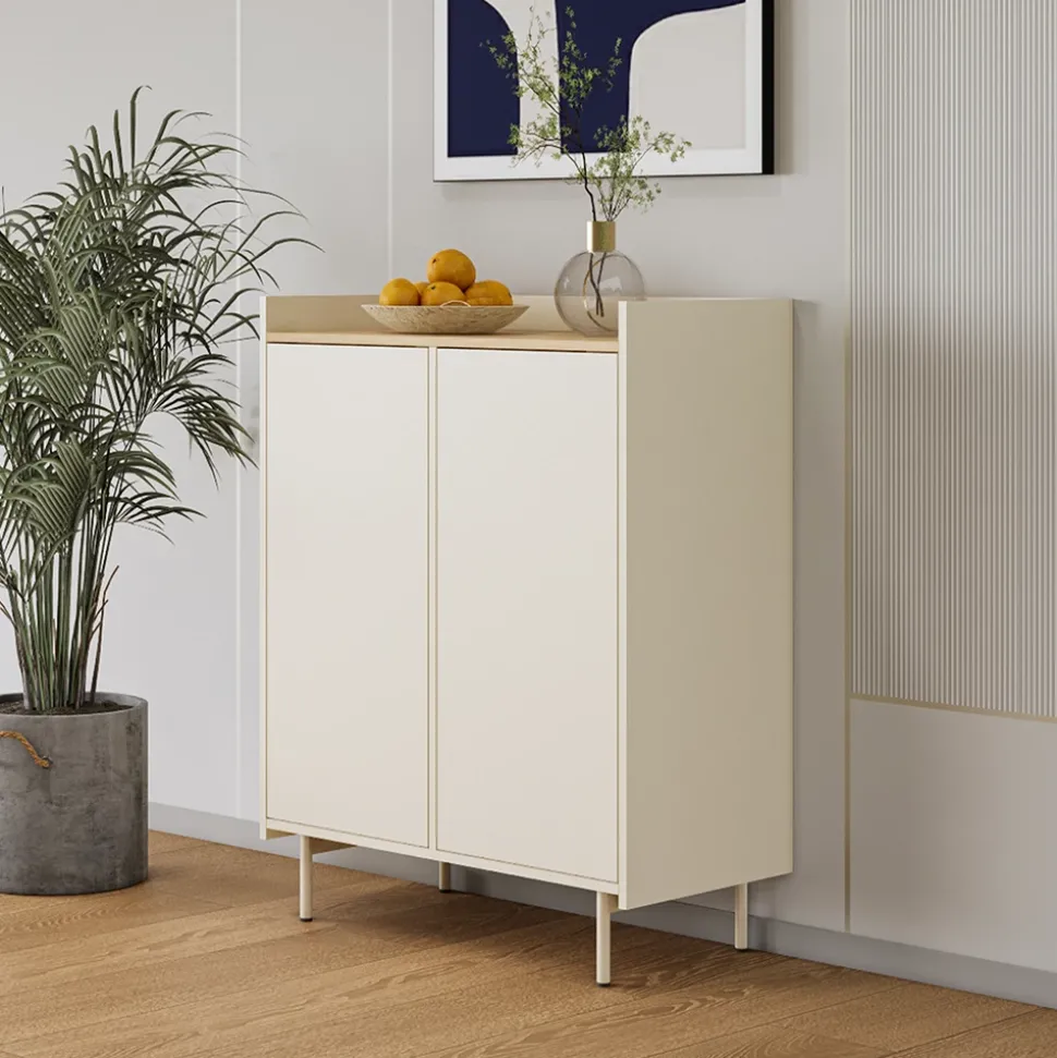 Kommode Velina Creme 80 x 103 cm mit 6 Fächern Vicco