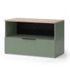 Kommode Wido Grün 80 x 50 cm mit 1 geschlossenem Fach Vicco
