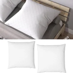 Kopfkissen Weiß 80 x 80 cm 2er Set Vitalispa