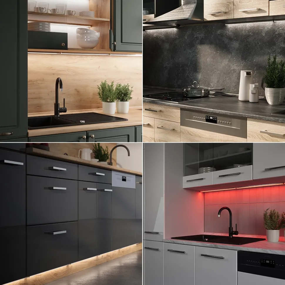 LED-Leiste Weiß 500 cm Vicco