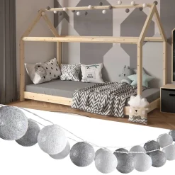 Lichterkette Grau 310 cm Vicco