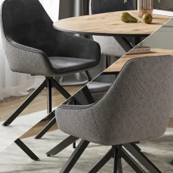 Loungesessel Eleganza Anthrazit 60 x 89 cm Vicco